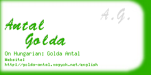 antal golda business card